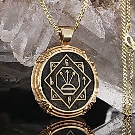 Oğuz Kağan Mührü Kolye