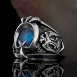 Osmanlı Armalı Gümüş Yüzük