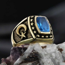 Osmanlı Tuğralı Gümüş Yüzük