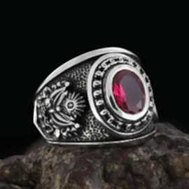 Osmanlı Yüzük Devlet Armalı & Tuğralı