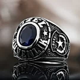 Özel Güvenlik Gümüş Yüzük