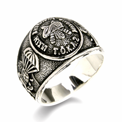 Özel Kuvvetler Yüzüğü, 925 Ayar Gümüş Özel Kuvvetler Yüzük