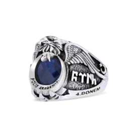 Polis Akademisi Yüzüğü Paem 4. Dönem Göktürkçe Türk