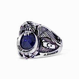 Polis Akademisi Yüzüğü Paem 4. Dönem Türkiye Haritalı