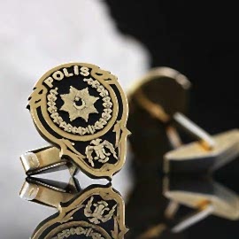 Polisler için Özel Tasarım Kol Düğmesi