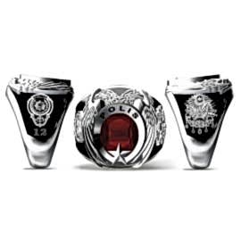 Polis Yüzüğü 12. Dönem Osmanlı Devlet Armalı