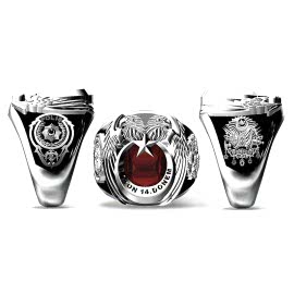 Polis Yüzüğü Afyon 14. Dönem Osmanlı Devlet Armalı