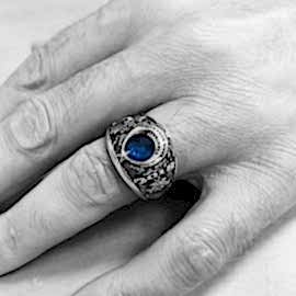 Sahil Güvenlik Komutanlığı Yüzüğü 2018 Atatürk İmzalı