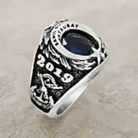 Sahil Güvenlik Yüzüğü Astsubay 2019 - 1000