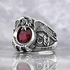 Tek Başlı Jandarma Uzman Komando Yüzüğü 2021