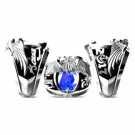 Türk Deniz Kuvvetleri Yüzüğü 8000 - 2017