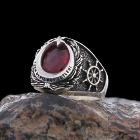 Türk Deniz Kuvvetleri Yüzüğü Atatürk İmzalı