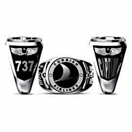 Turkish Airlines Yüzüğü Captain 737