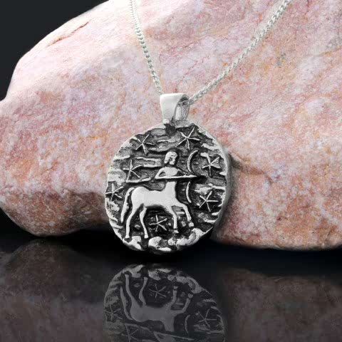 Yay Burcu Kolye 925 Ayar Gümüş