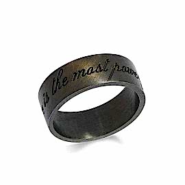 925 Ayar Gümüş Tasarım Söz Yazılı Alyans